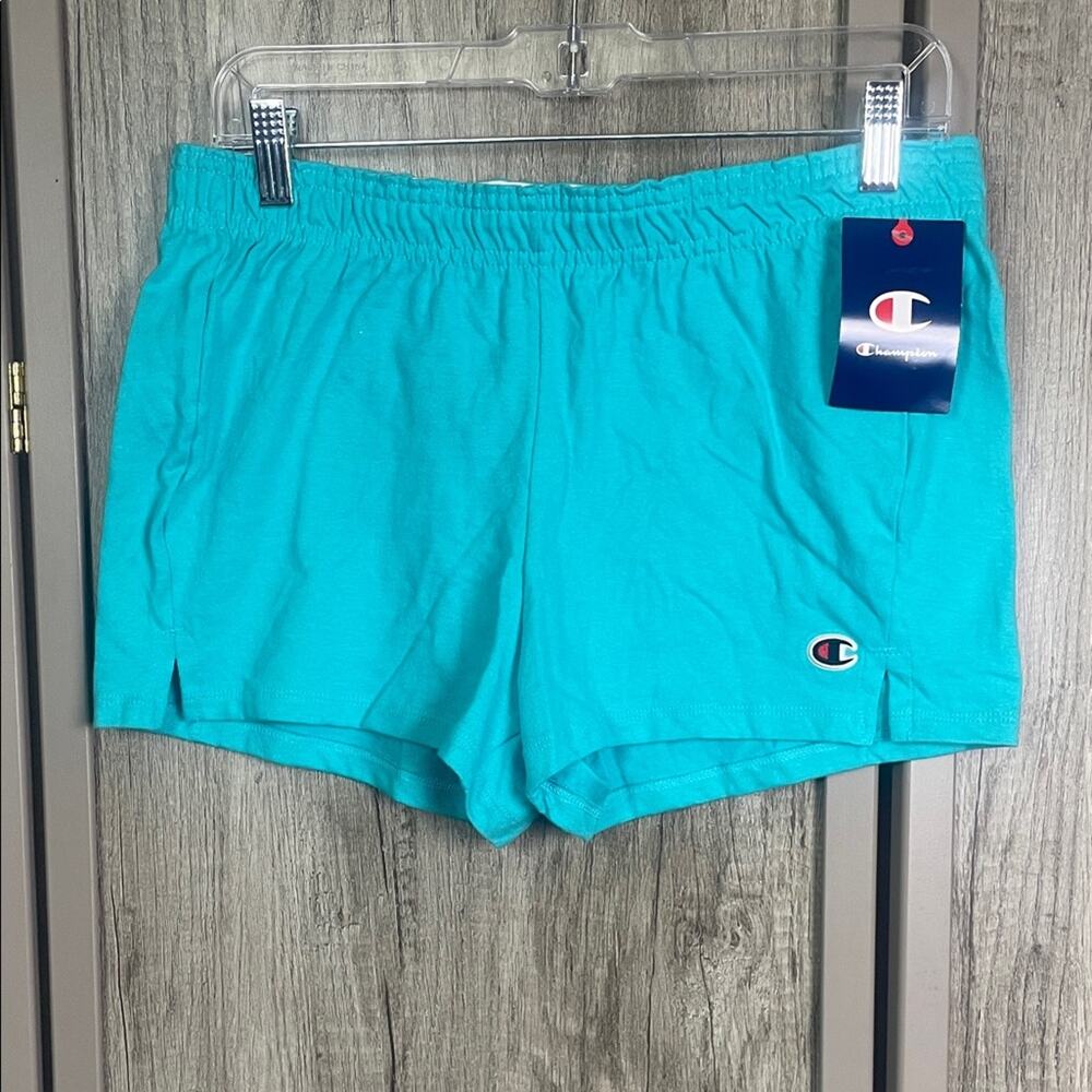 New! Champion Women's Aqua Athletic Shorts Women's S